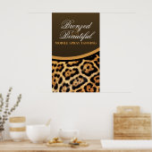 Poster de bronzage en Spray mobile sur mesure (Cuisine)