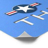 Poster de bruit de vol F-22 (Coin)