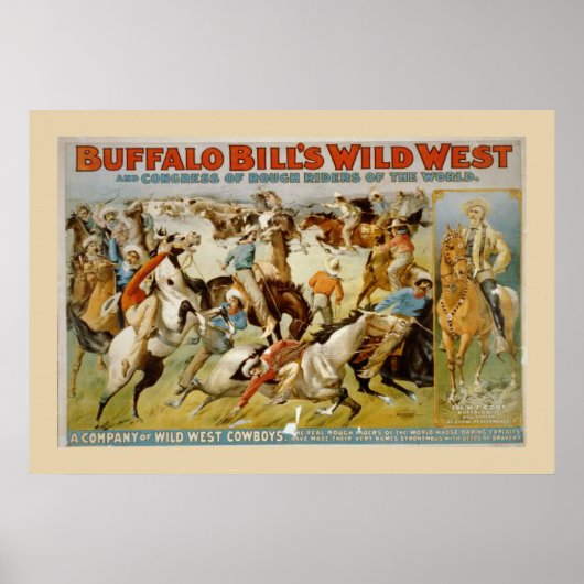 Poster de Buffalo Bill's Rough Riders (Devant)