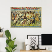 Poster de Buffalo Bill's Wild West Cowboys (Bureau à domicile)