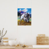 Poster de Buffalo Blanc (Cuisine)