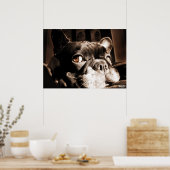 Poster de Bulldogge français par Bullylicious (Cuisine)