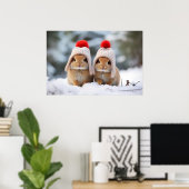 Poster de Bunnies Neige (Bureau à domicile)