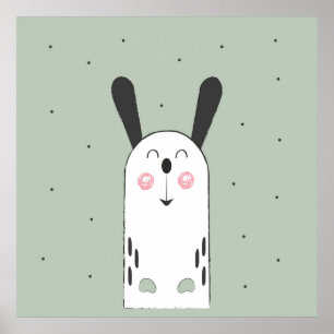 Poster de Bunny Cartoon pour enfants