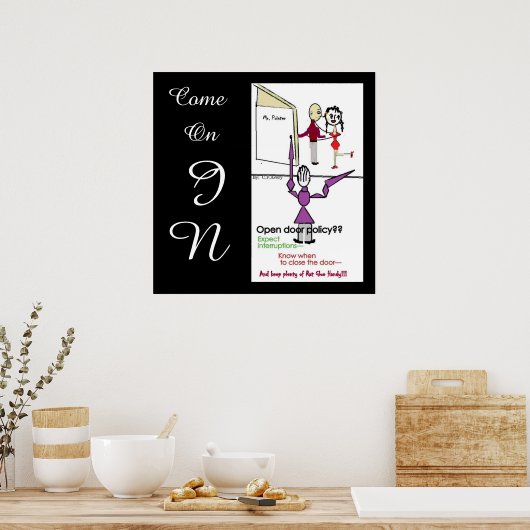 Poster de bureau/OEuvre murale (Cuisine)