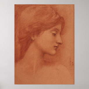 Poster de Burne-Jones Study CC0009