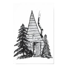 Poster de cabine dans la pouponnière Woods