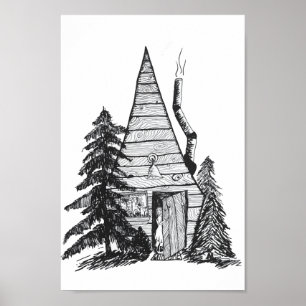 Poster de cabine dans la pouponnière Woods