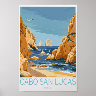 Poster de Cabo San Lucas, Mexique Travel Wall Art
