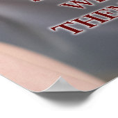 Poster de cache 18 x 24 (Coin)