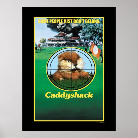 Poster de Caddyshack (Devant)
