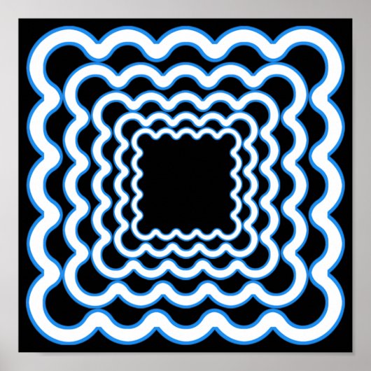 Poster de cadres Wavy (Devant)