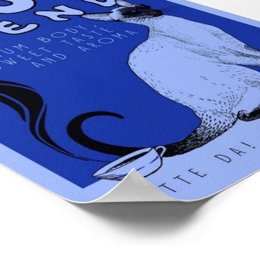 Poster de café Blue Blend (Coin)