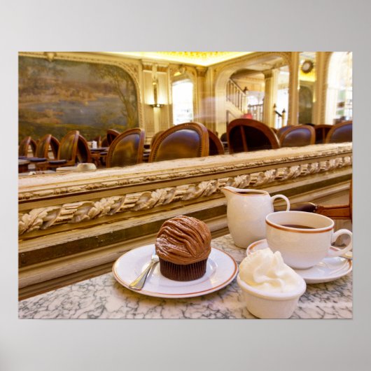Poster de café et de cupcake (Devant)