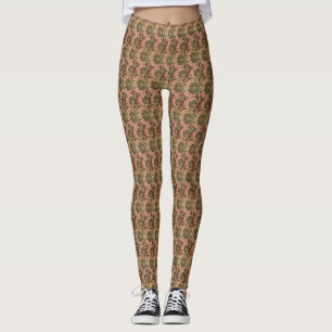 Poster de café vintage Leggings pour femmes