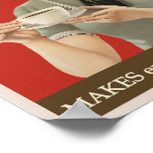 Poster de café Vintage rétro, années 1940-1950 (Coin)