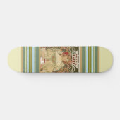 Poster de café vintage Skateboard (Horz)