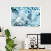 Poster de Calcul des Glaciers (Bureau à domicile)
