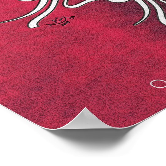 Poster de calligraphie arabe customisée (Coin)