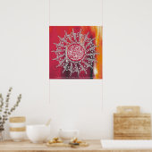 Poster de calligraphie arabe customisée (Cuisine)