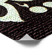 Poster de calligraphie arabe customisée (Coin)