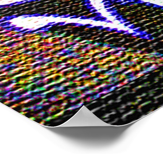 Poster de calligraphie arabe customisée (Coin)