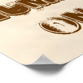 Poster de Camel amusant Gardez le calme et Hump On (Coin)