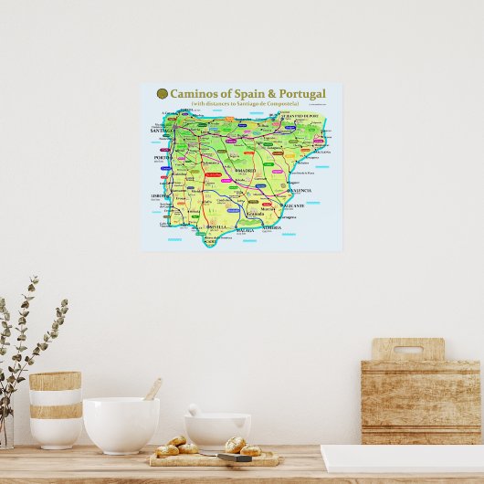 Poster de Camino de différentes tailles (Cuisine)