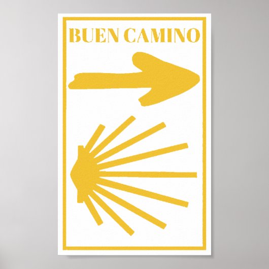 Poster de Camino de Santiago (Devant)