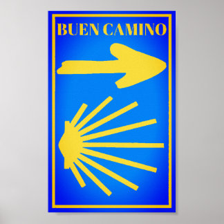 Poster de Camino de Santiago