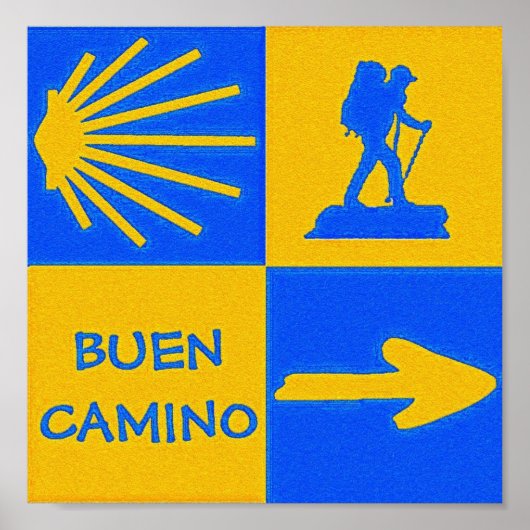 Poster de Camino de Santiago (Devant)