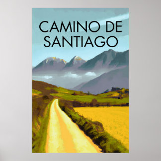 Poster de Camino de Santiago