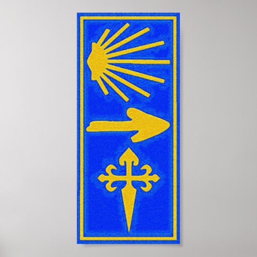 Poster de Camino de Santiago (Devant)