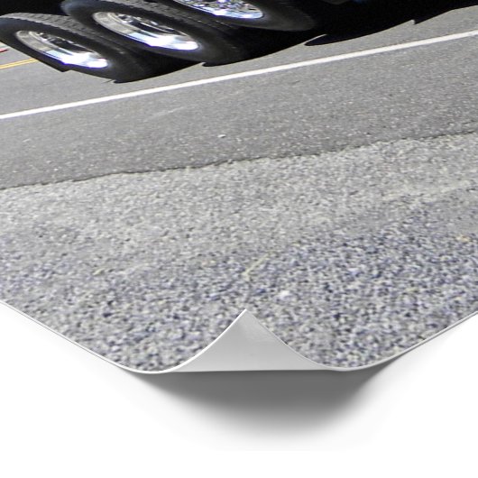 Poster de camion de Peterbilt Dump (Coin)