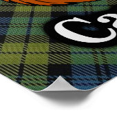 Poster de Campbell Scottish Tartan (Coin)