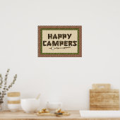 Poster de Camping Cute (Cuisine)