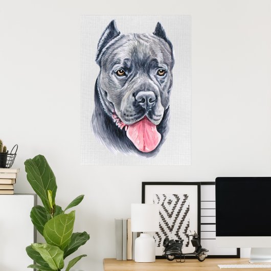 Poster de Cane Corso (Bureau à domicile)