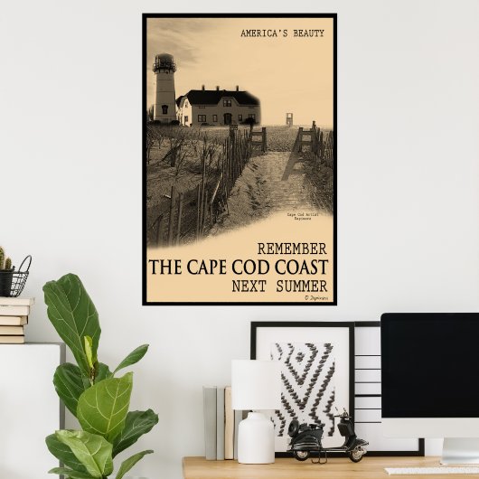 Poster de Cape Cod Coast (Bureau à domicile)