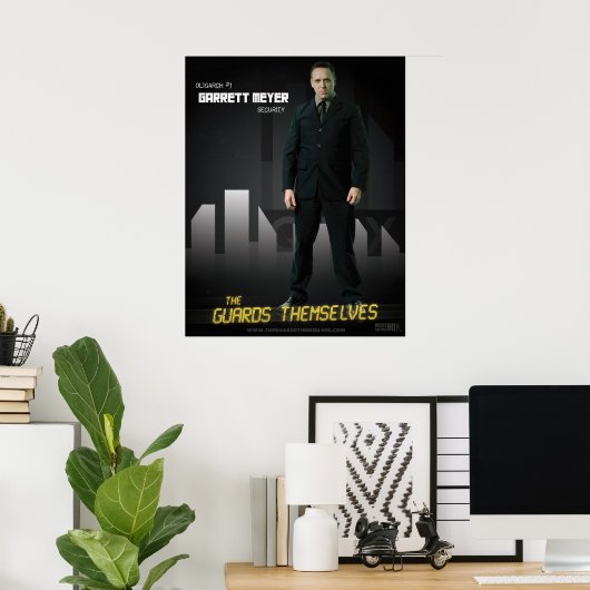 Poster de caractères Garrett Meyer (Bureau à domicile)