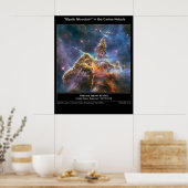 Poster de Carina Nebula Mystic Mountain (Cuisine)