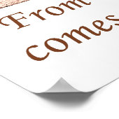 Poster De Caring vient le courage (Coin)