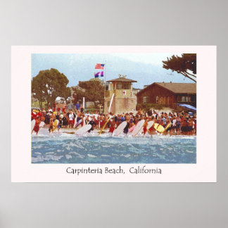 Poster de Carpinteria Beach 2008