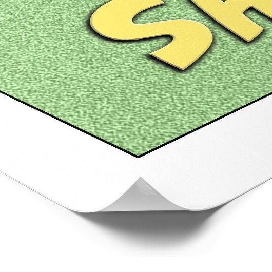 Poster de Carré invincible pour requins et ours am (Coin)