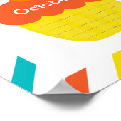 Poster de carte d'anniversaire de la classe (Coin)