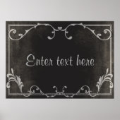 Poster de carte de script Silent Movie (Devant)