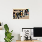 Poster de carte postale Cassadaga (Bureau à domicile)