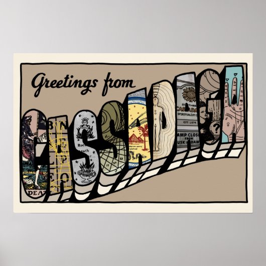 Poster de carte postale Cassadaga (Devant)