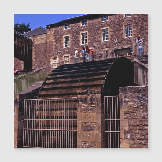 Poster de carte postale New Lanark Scotland (Devant)