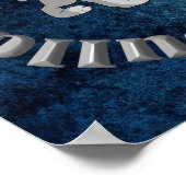 POSTER DE CARTOON GRAS BULLDOG (Coin)