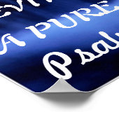 Poster de cascade Lavez-moi au-dessus de moi... (Coin)